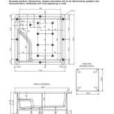 Square hot tub Cheille