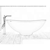 Pietraluce® bathtub Copa
