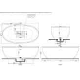 Livingtec® freestanding bathtub Newberg