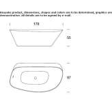 Korakril™ oval bathtub Siegen
