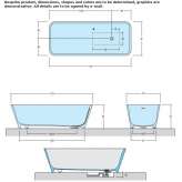 Aquatek freestanding bathtub Made