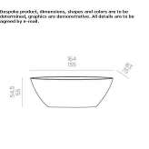 MineraLite freestanding bathtub Jimenez