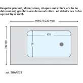 Rectangular bathtub Murton