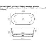 Wolnostojąca wanna owalna Dolotek© Ojus