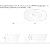 Pietraluce® oval bathtub Samsud