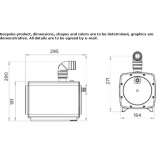 Sewage pump / shower tray Sarrola