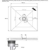 EPS shower tray Texcala