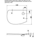 Corian® shower tray Siegen