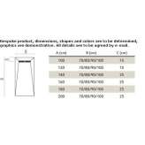 Akron© rectangular anti-slip shower tray Sevignac
