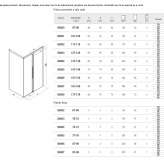 Shower cabin with sliding doors Chavanoz