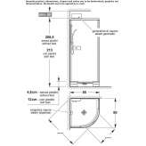 Multifunctional steam cabin with aromatherapy Bonson