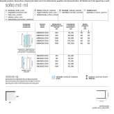 Shower cabin with revolving door Rousset