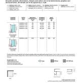 Corner shower cabin with revolving door Rousset