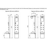 Multifunctional shower panel Barceo