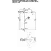 Wall-mounted shower panel with hand shower and overhead shower Minkler