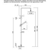 Wall-mounted shower panel with shower head Passons