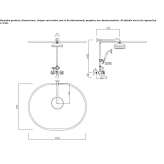 Wall-mounted shower panel with shower head Temeni