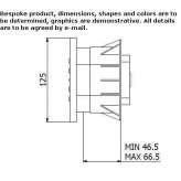 Built-in side shower Skokie