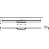 Steel shower drain Tremeven