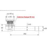 Shower drain made of polypropylene Morsbach