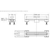 Aluminum shower drain Kercem