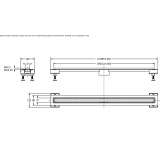 Stainless steel shower drain Kercem