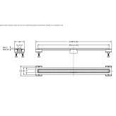 Stainless steel shower drain Kercem