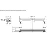 Stainless steel shower drain Kercem