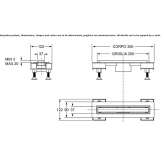 Aluminum shower drain Kercem