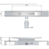 ABS shower drain Krymka