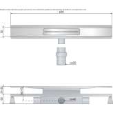 ABS shower drain Krymka