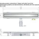 ABS shower drain Komenda