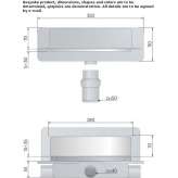 ABS shower drain Alingsas