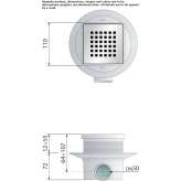 ABS shower drain Bekovo