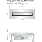 Stainless steel shower drain Gulubovo