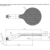 ABS shower head Ararat