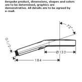 Hand shower with 3 jets in chrome-plated brass Stancea