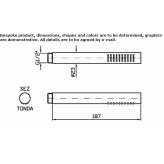 1-jet stainless steel hand shower Nidzica