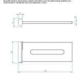 Wall shelf for the bathroom Hamdorf