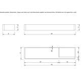 Towel rack/wall shelf in the bathroom Ilisesti