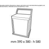 Polyurethane laundry container Maside