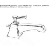 1-hole brass basin faucet Lastovo