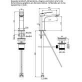 Single-lever countertop washbasin tap Lucenec