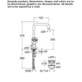 1-hole washbasin tap Jardin