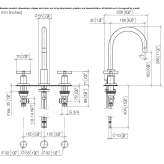 3-hole washbasin tap Ojrzen