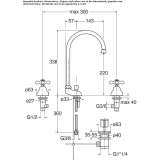 Countertop washbasin tap Sebnitz