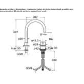 2-hole single-lever washbasin faucet Marki