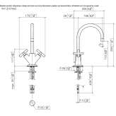 1-hole washbasin tap Ojrzen