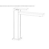 Single-lever countertop washbasin tap Hipstedt