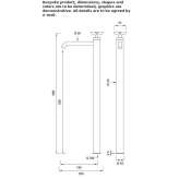 Countertop 1-hole stainless steel washbasin tap Cuitiva